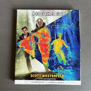 Horizon Audiobook by Scott Westerfeld 5 Disc  Ages 9+  Middle Elementary School